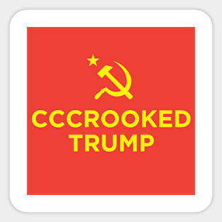 CCCRooked Trump Sticker